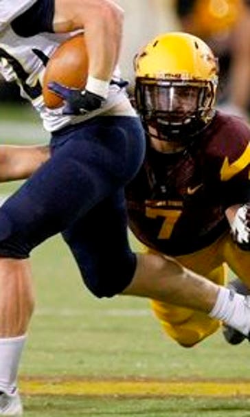 ASU linebacker Mendoza out at least 3-4 weeks
